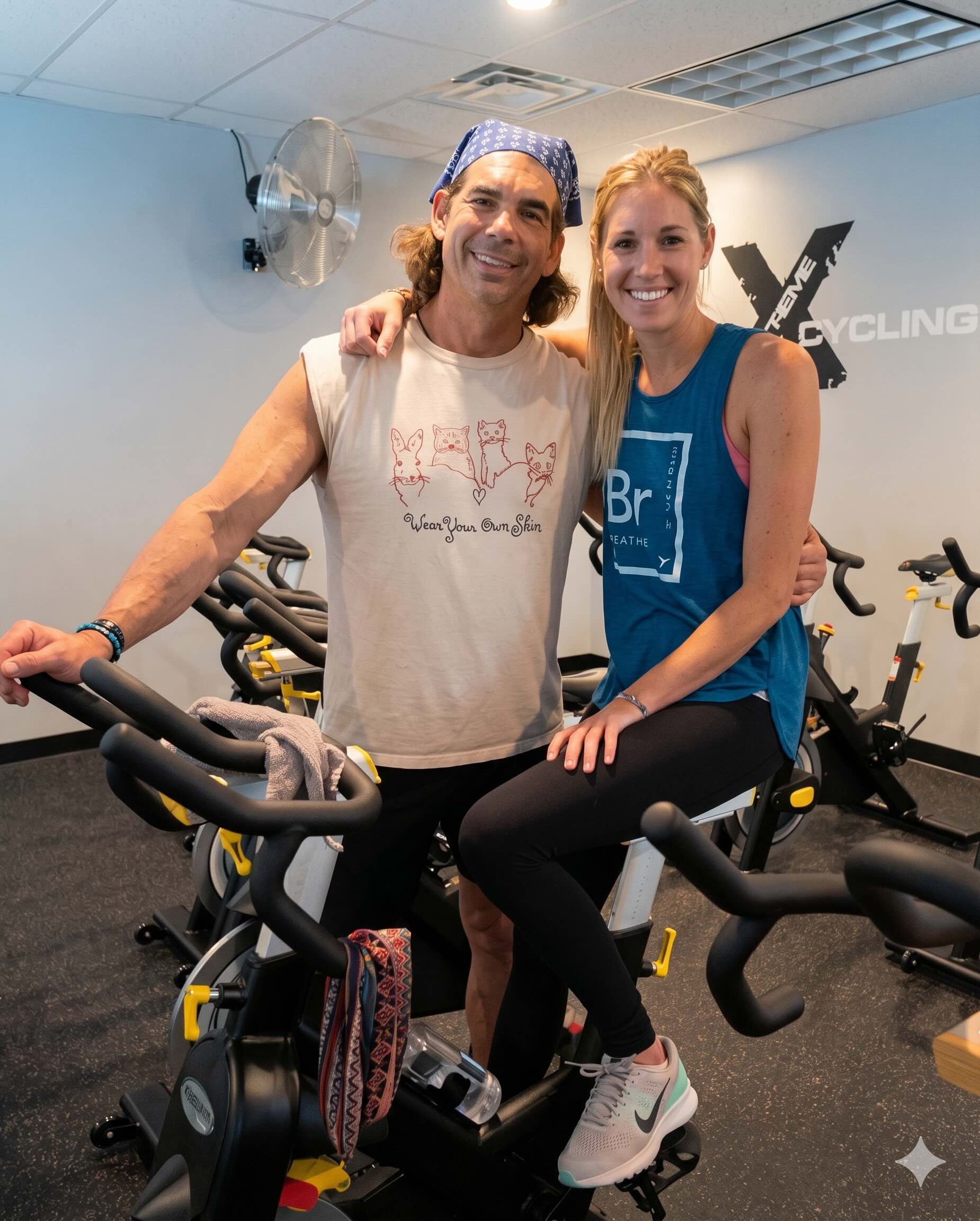 Jay Repko with a client